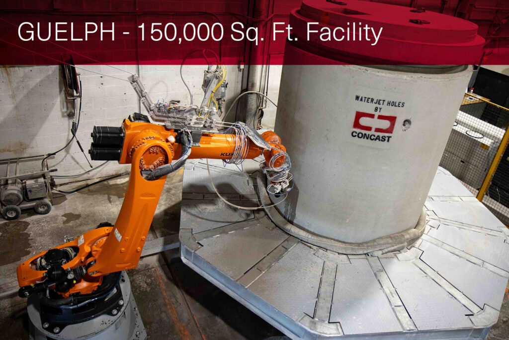 Guelph waterjet machine