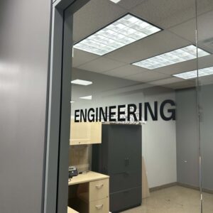 Engineering office window