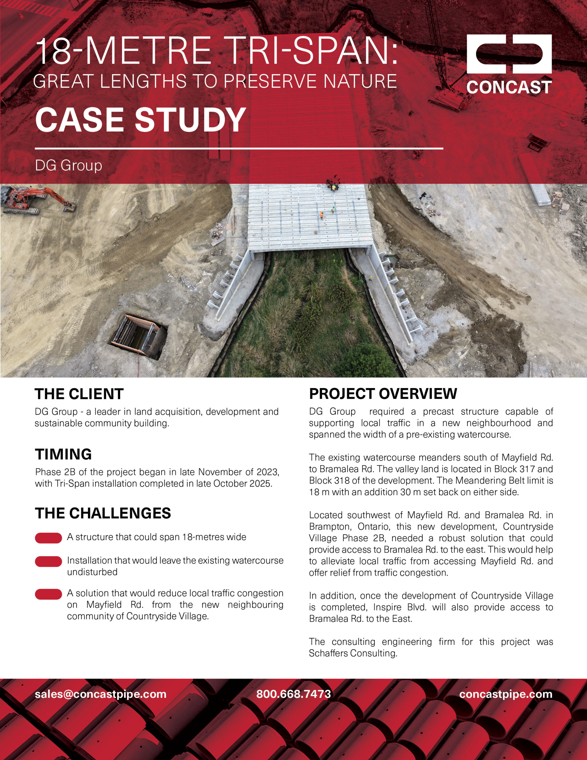 18-metre Tri-Span case study cover